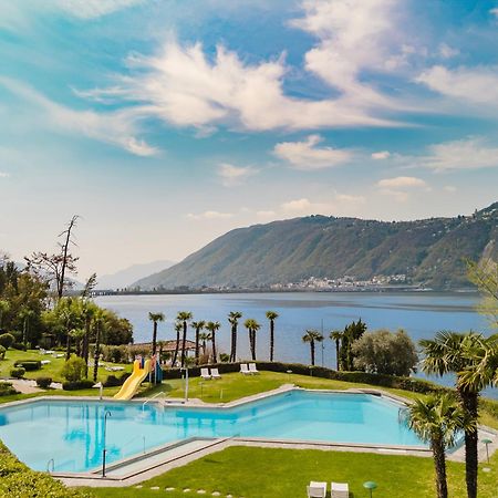 Luganersee, Pool, Strand, Parkplatz, Suite 204 Bissone Zewnętrze zdjęcie